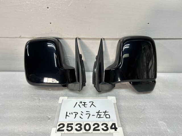 バモスホビオ HM4 ドアミラー 純正 左右セット アンダーミラー付 HM1 HM2 HJ HH5 HH6 HA HM3 L 4WD B92P 76250-S8R-J03ZC A5 016994拍卖