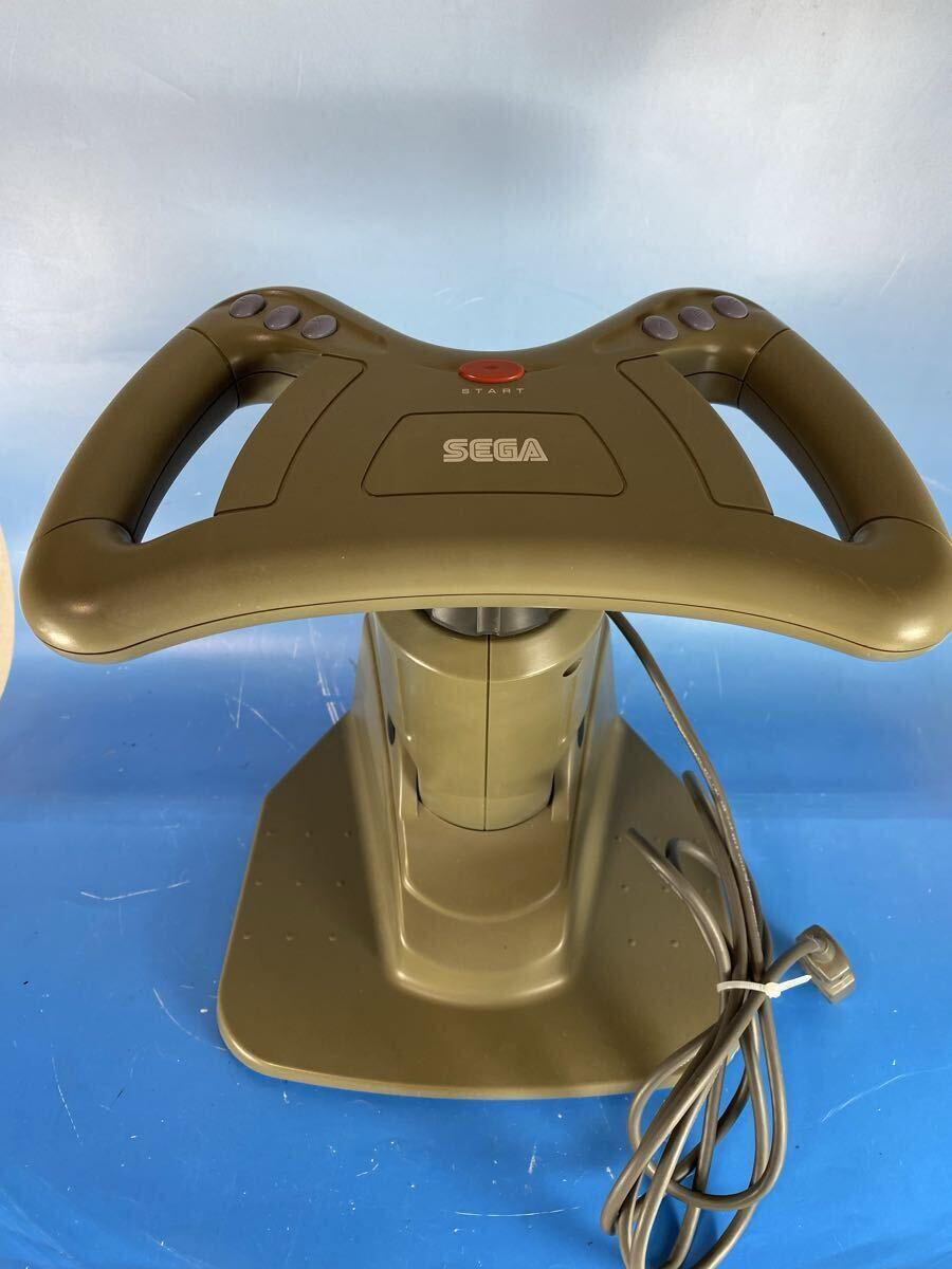 【SEGA SATURN】HSS-0115 レーシングコントローラー セガサターン ハンドル拍卖