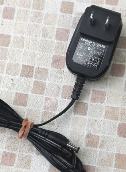 TWINBIRD/ツインバード コードレススティック型クリーナー用純正ACアダプタ TC-CH84型 21V 0.4A 動作OK拍卖