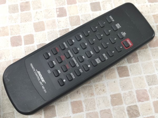 ●BOSE/ボーズ リモコン オーディオリモコン MD-S11 動作OK拍卖