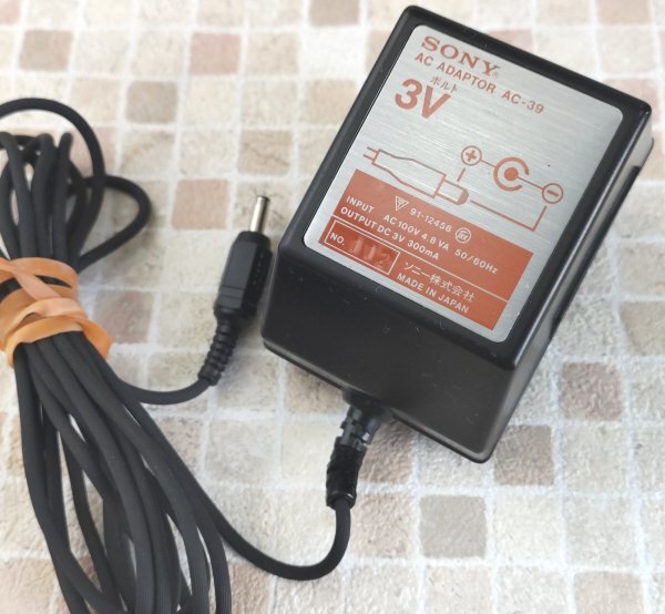 綺麗 SONY AC-39 ACアダプター ソニー 動作OK拍卖