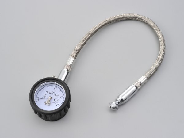 デイトナ メッシュホース付き タイヤエアーゲージ (60043)拍卖