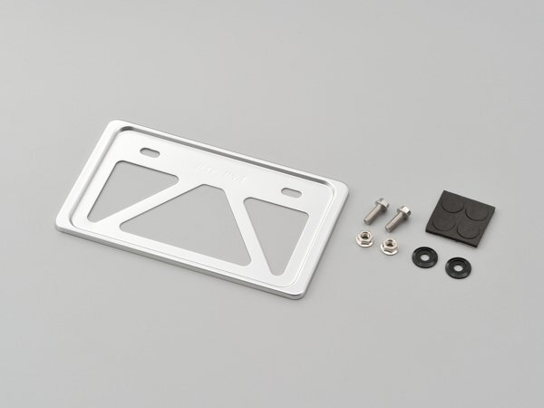 デイトナ 軽量ナンバープレートホルダー原付用角型/クリアー(シルバー) (99623)拍卖