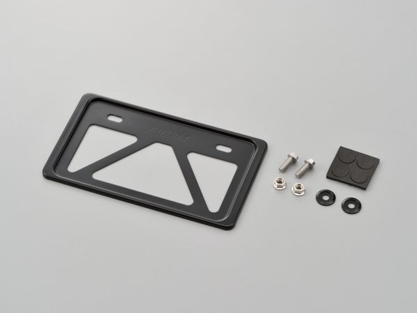 デイトナ 軽量ナンバープレートホルダー原付用角型/ブラック (99622)拍卖