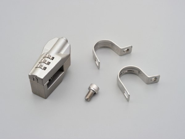 デイトナ ヘルメットロックホルダー ダイヤルタイプ/シルバー (95205)拍卖