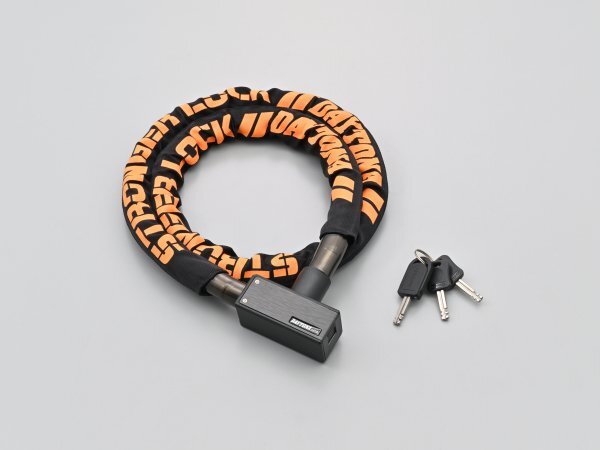 デイトナ ストロンガースチールリンクロック キーロックタイプ 1200mm/ブラック (97661)拍卖