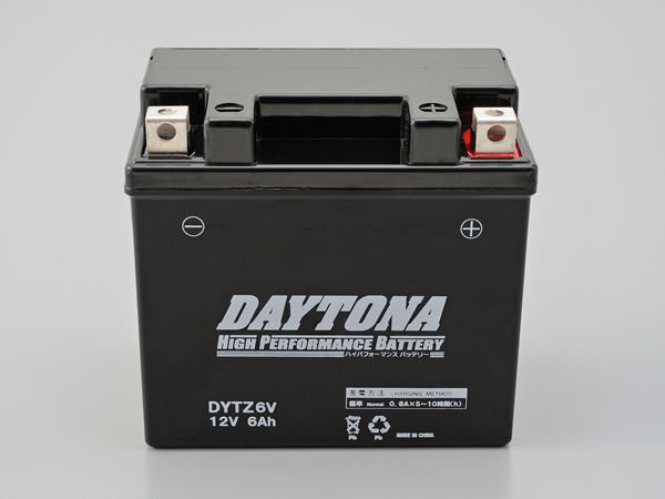 デイトナ ハイパフォーマンスバッテリー DYTZ6V (98308)拍卖