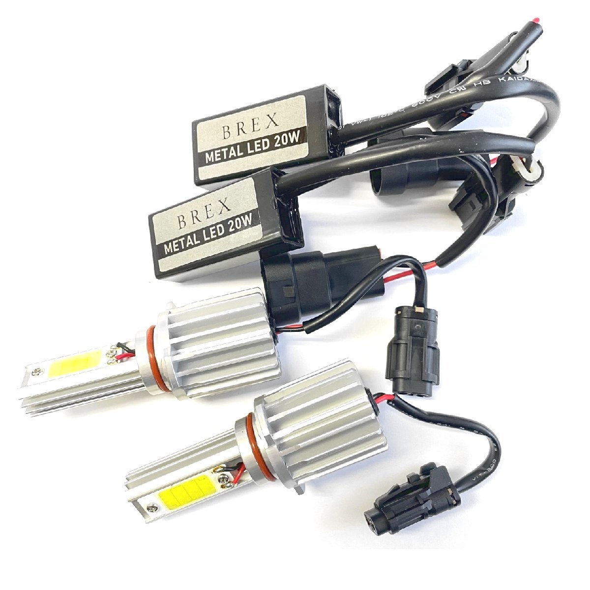 限定1★未使用★BREX メタルLEDバルブ METAL LED BULB 20W HB4 2個入 BRC702拍卖