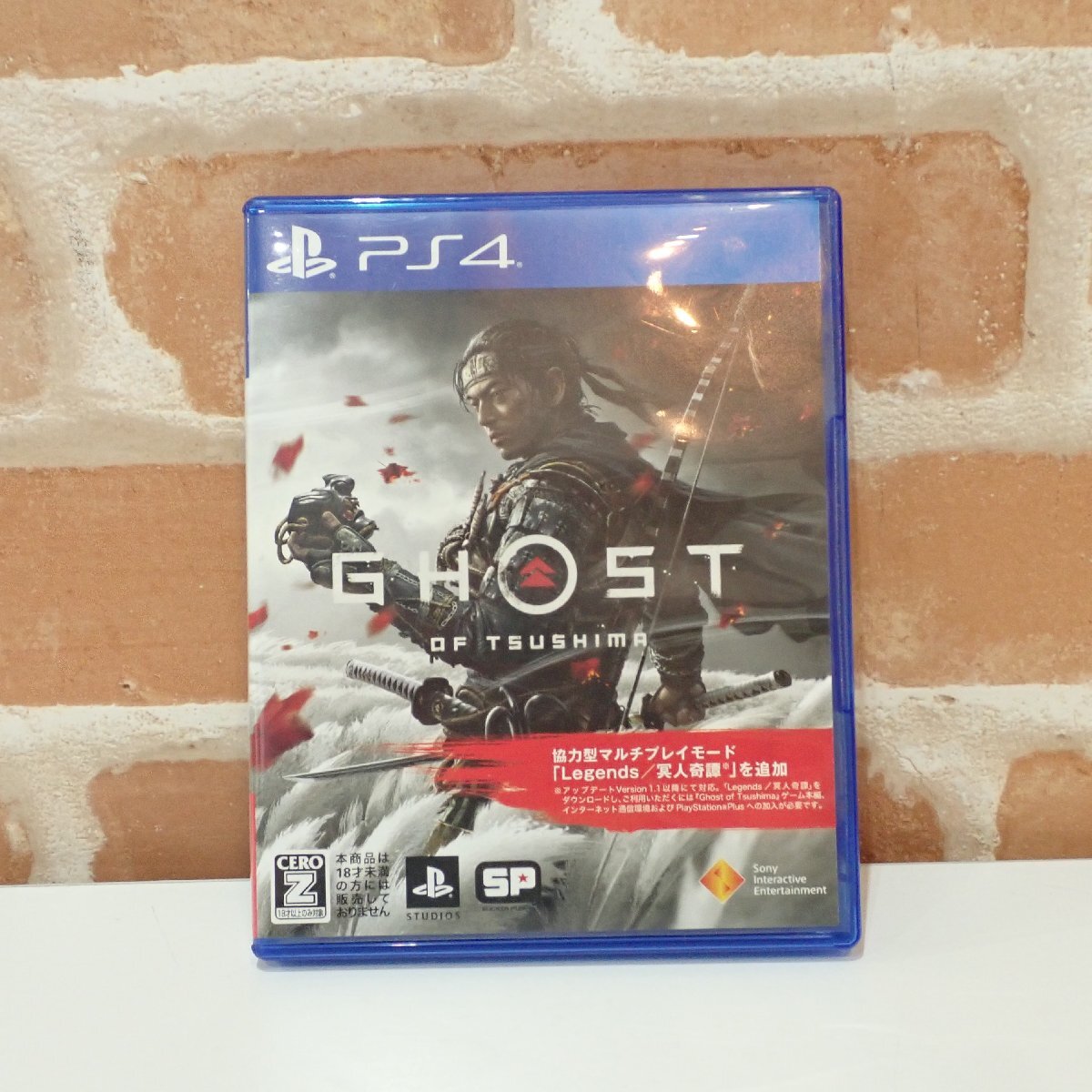 B645 PS4ソフト GHOST OF TSUSHIMA ゴースト オブ ツシマ PCJS66070 プレステ4 プレイステーション ゲームソフト拍卖