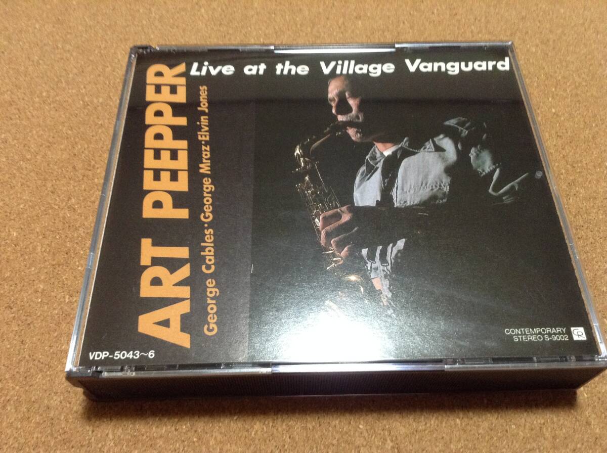 4CD/ ART PEPPER / LIVE AT THE VILLAGE VANGUARD 拍卖