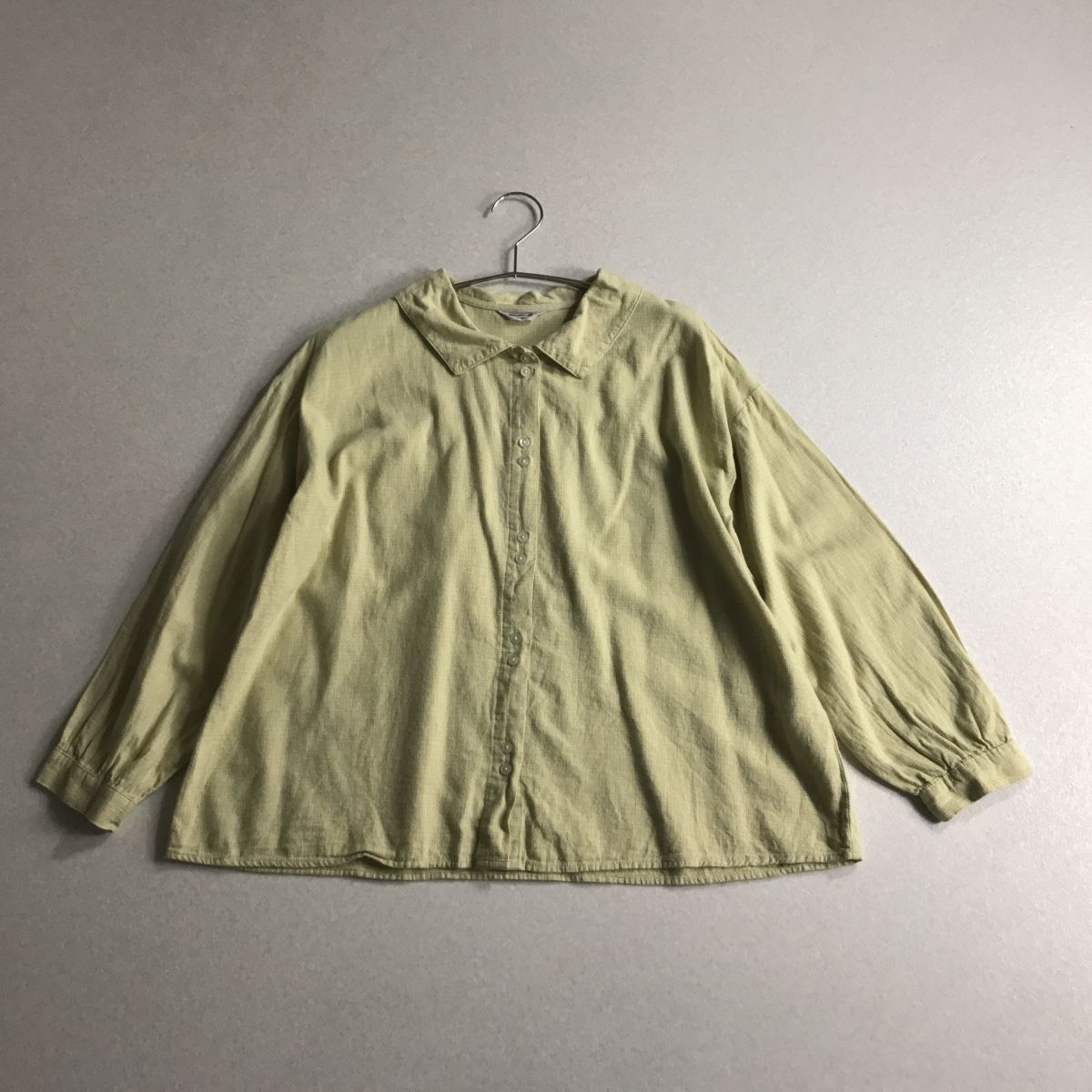 ☆ samansa mos2 サマンサモスモス 織り生地 ブラウス 横幅ゆったり 体型カバー拍卖