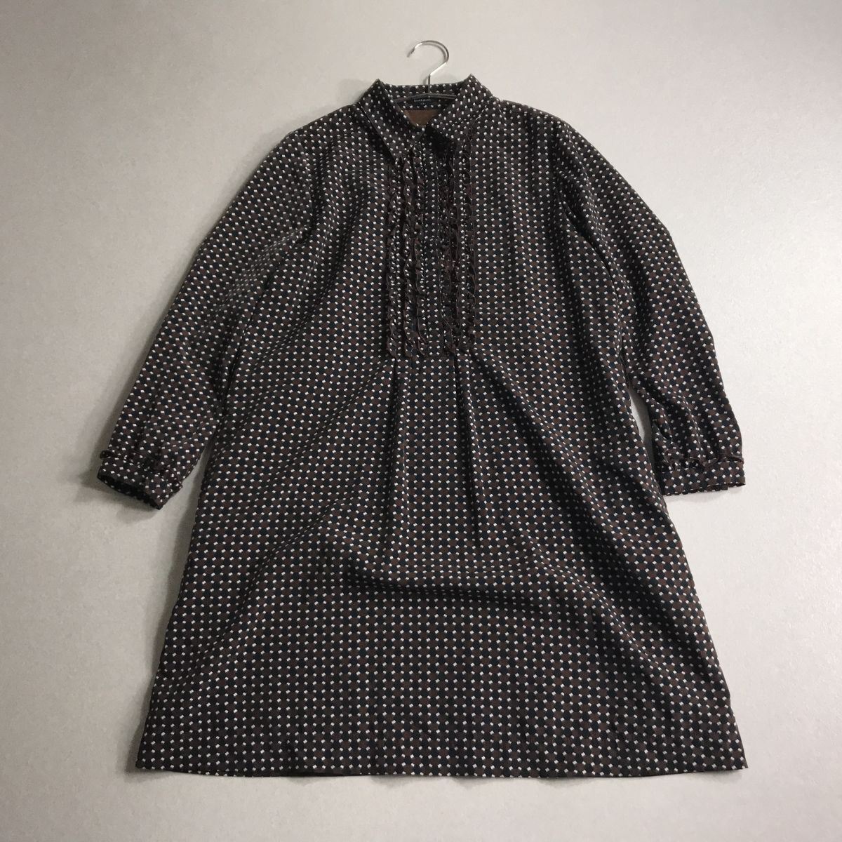 ☆ DoCLASSE ドゥクラッセ おしゃれデザイン フリル ワンピース拍卖