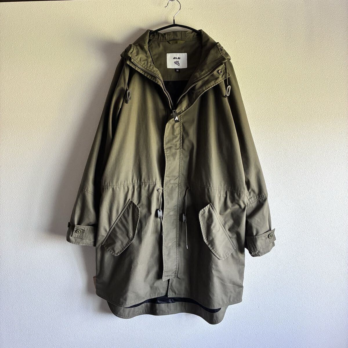 ほぼ未使用! Ark Air for RHC MIL PARKA Mods coat Ron Herman ロンハーマン 別注 アークエアー ミリタリー パーカー モッズコート M拍卖