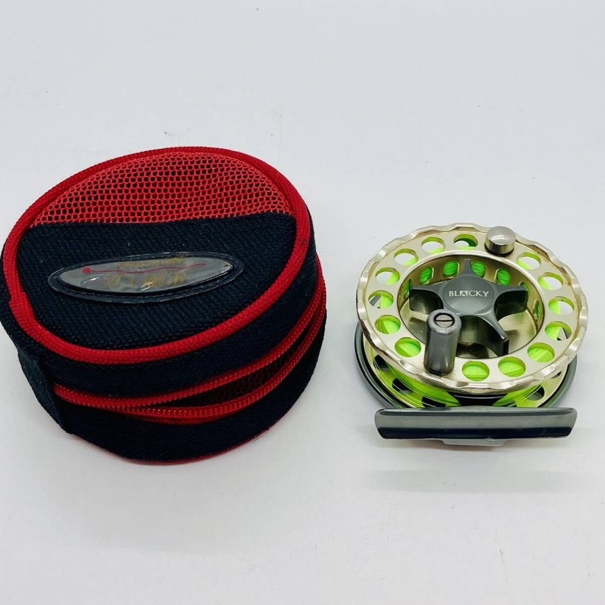 17016 黒鯛工房 BLACKY THE 落し込み V75-G リール ※ケース付き拍卖