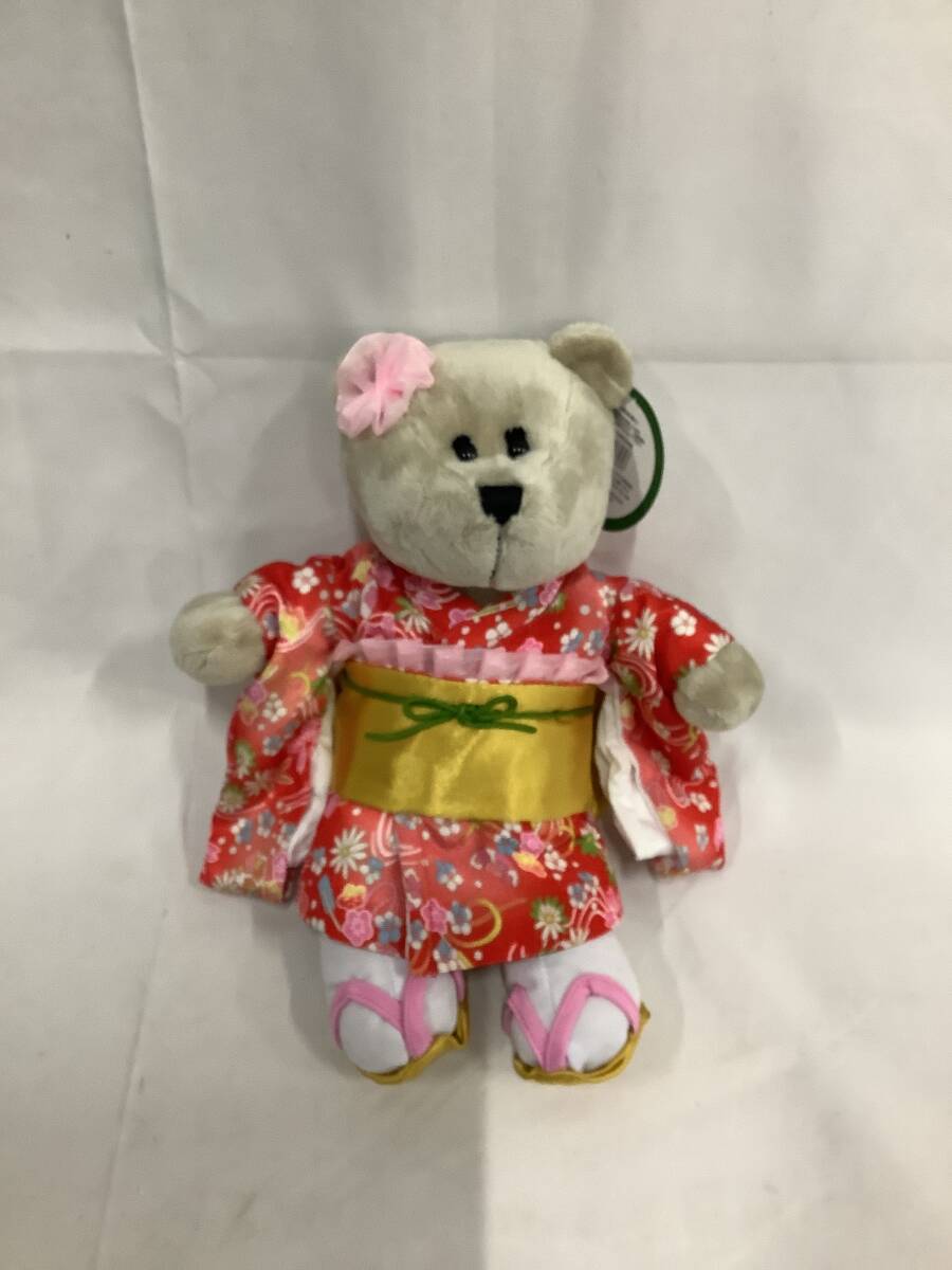【46-6.NT】1円〜 STARBCKS JAPAN スターバックス ジャパン ベアリスタガール ぬいぐるみ 日本限定 中古品拍卖