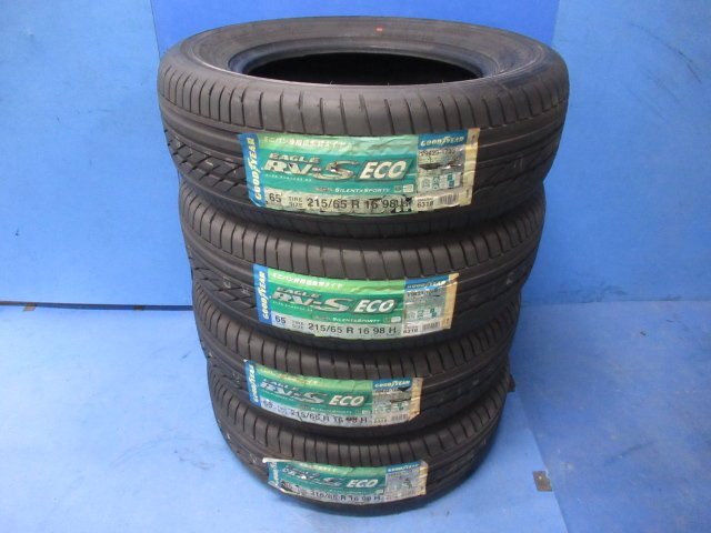 【未使用】 4本 グッドイヤー EAGLE RV-S 215/65R16 98H 16インチ タイヤ (g012847)拍卖