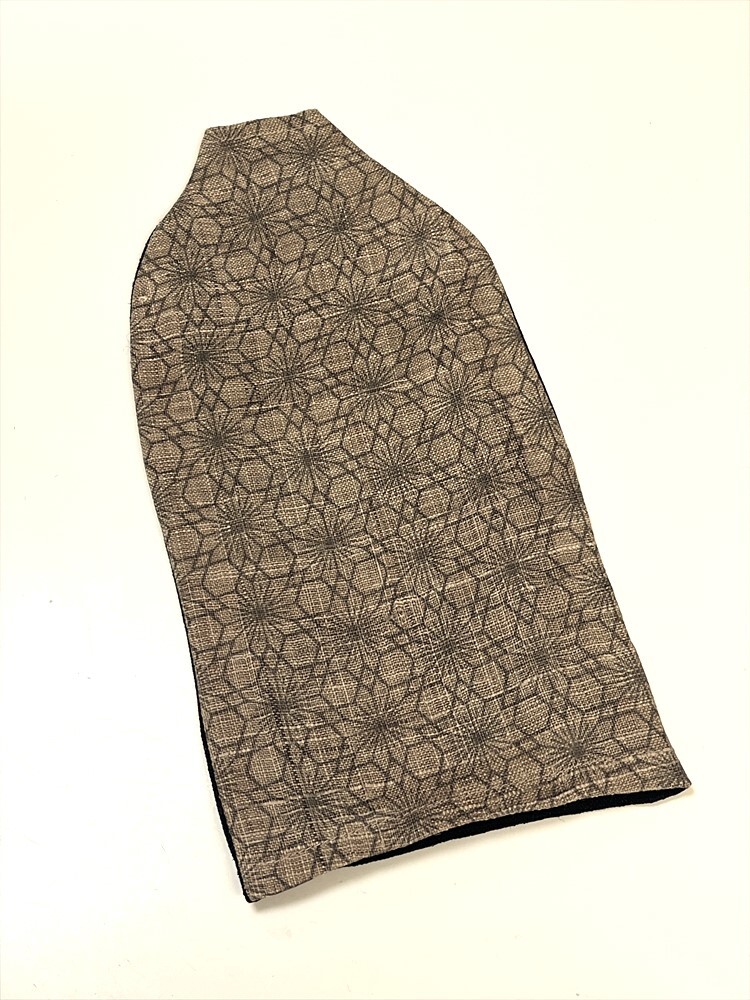 花とら●リサイクル小物 ボトルカバー ペットボトルカバー 未使用品 超美品 幡 麻の葉 251013ー2拍卖