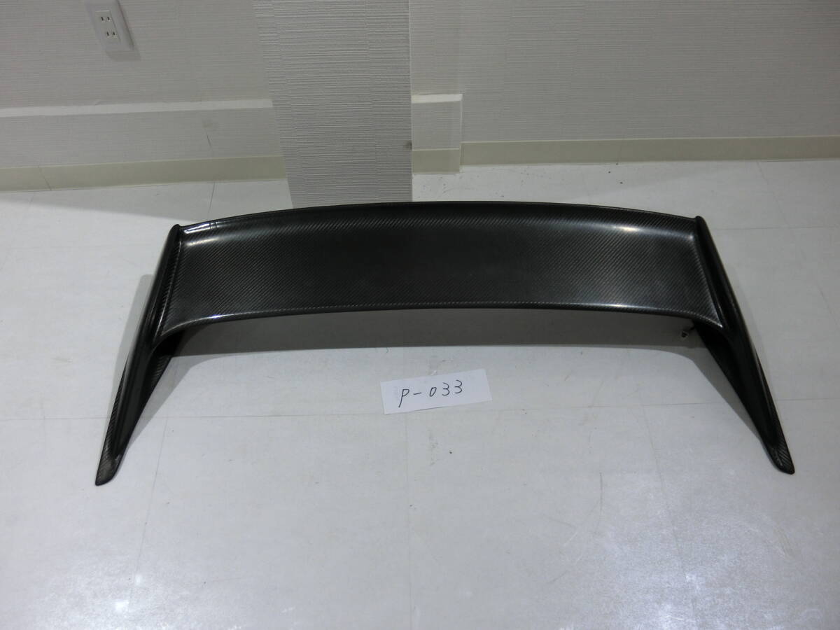 P-033 ホンダ NSX NA1 NA2用 ルートKS製ドライカーボン タイプR風ウイング 中古品拍卖