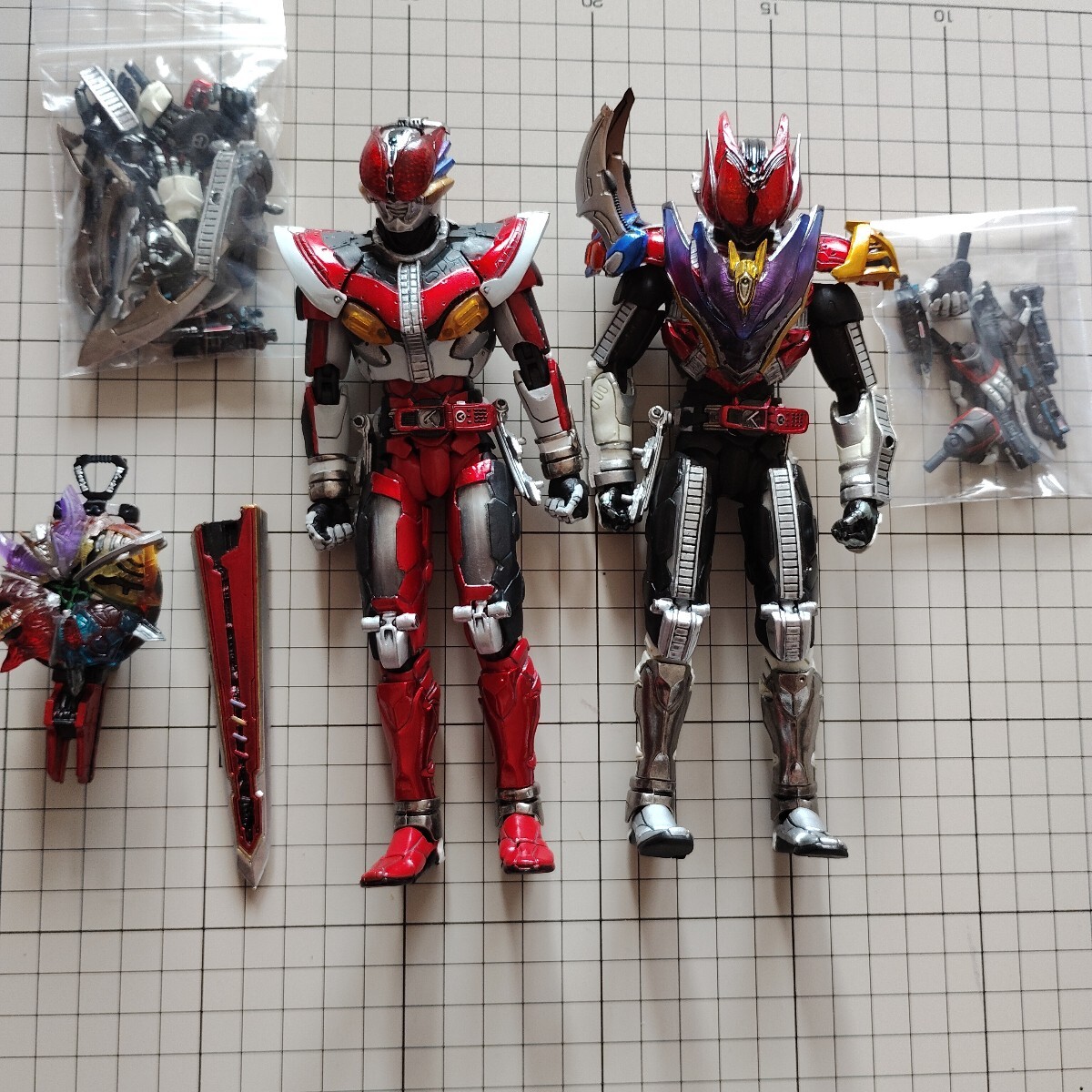 【ジャンク品】仮面ライダー電王 ライナーフォーム クライマックスフォーム SIC フィギュア拍卖