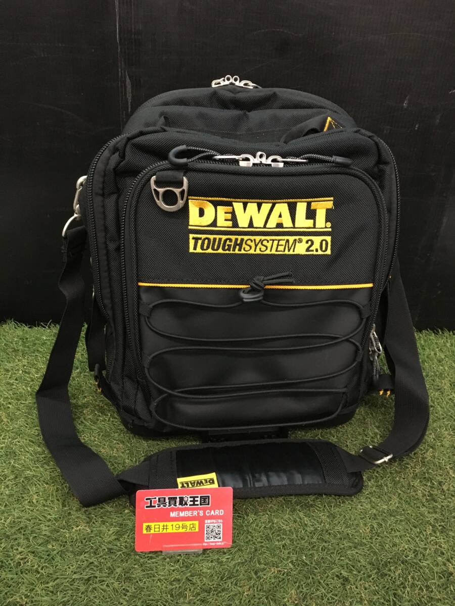 【中古品】【0906】デウォルト(DEWALT) タフシステム2.0 ツールバッグ ハーフサイズ DWST83524-1 ITWYQ19HZ6LI拍卖