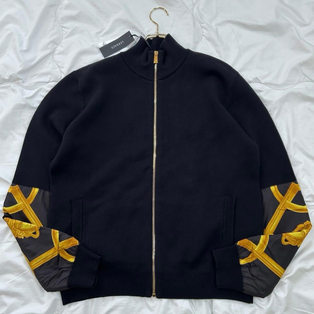 23AW 新品 VERSACE ヴェルサーチ ドライバーズ ニット メデューサ拍卖