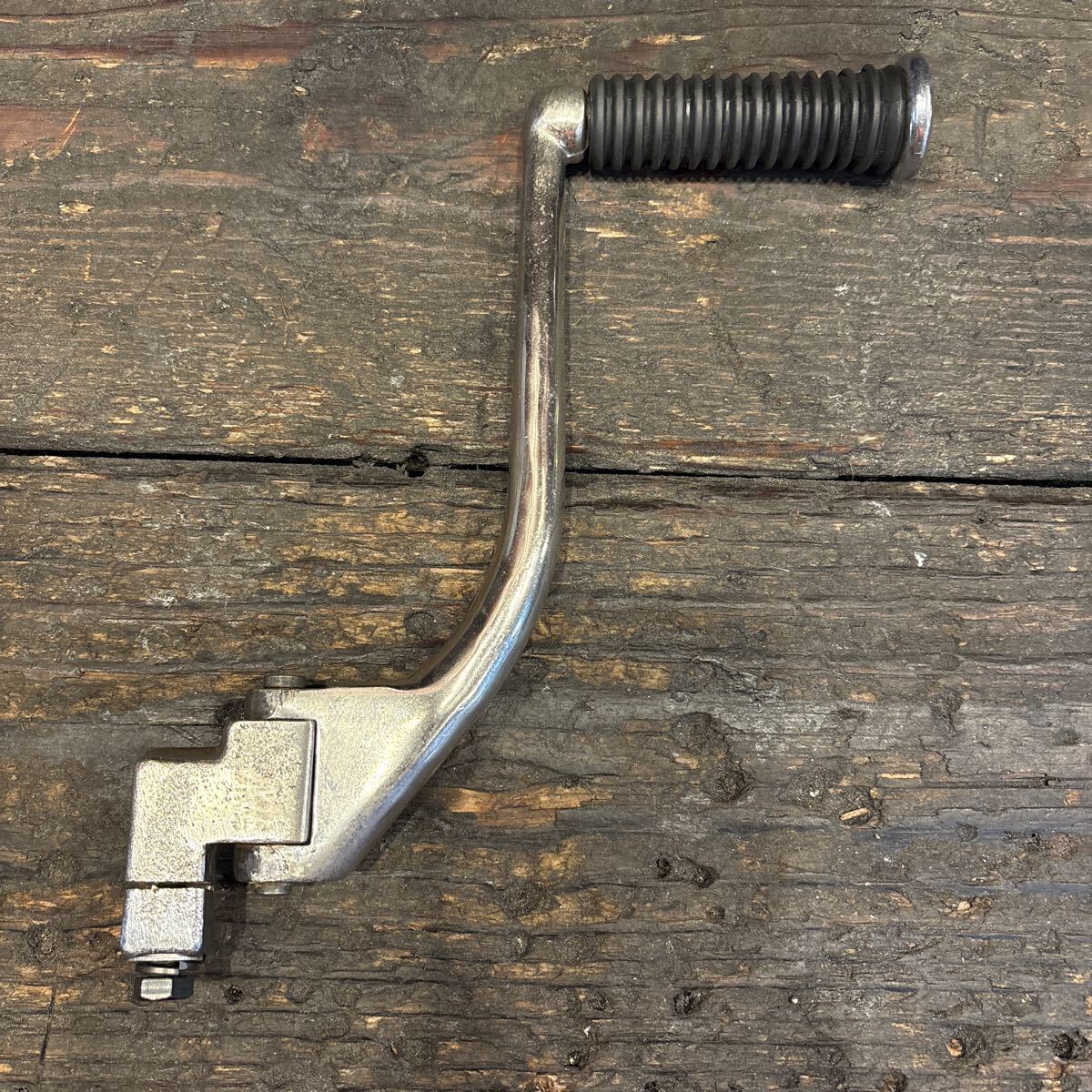 ショベル ローライダー 純正 キックペダル キッカーアーム 当時物 チョッパー サバイバー FX FXE FXS ラバー 打刻あり ヤレ車両用 拍卖