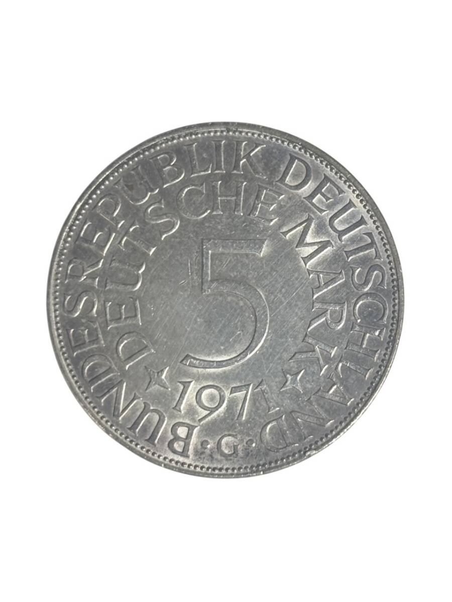 【送料無料!!】5マルク銀貨 5 Deutsche Mark 1971年 29.03mm 硬貨 銀貨 アンティーク コレクション 11.2g拍卖