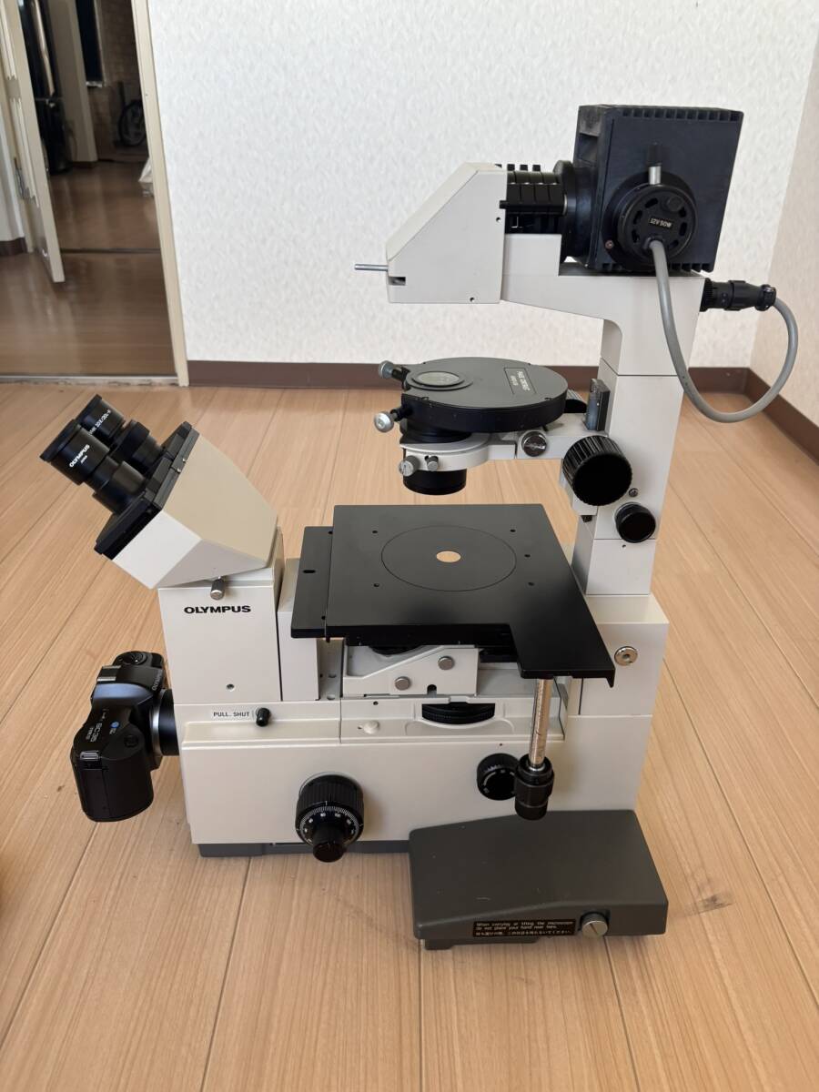 ★OLYMPUS IMT-2 顕微鏡 倒立型蛍光位相差顕微鏡 オリンパス拍卖