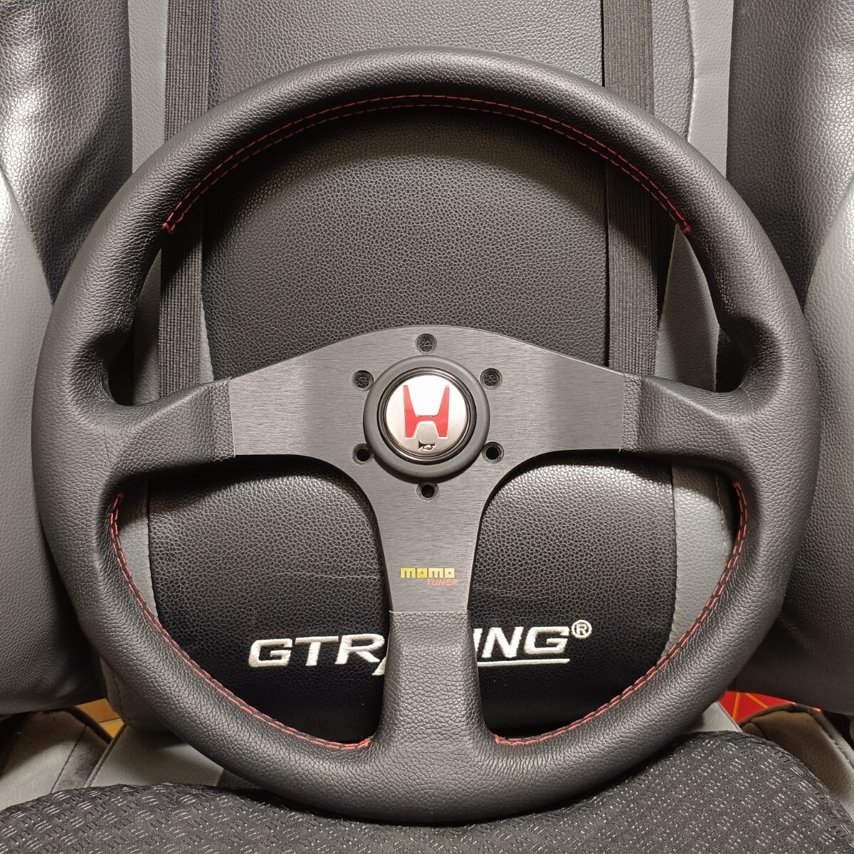 即決 美品 正規品 MOMO TUNER モモ チューナー φ35 ホンダホーンボタン付 NSX S2000 シビック インテグラ フィット ビート S660 送料無料拍卖