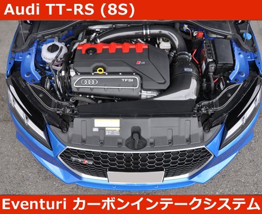 アウディ Audi TTRS 8S Eventuri イベンチュリ カーボン インテークシステム拍卖