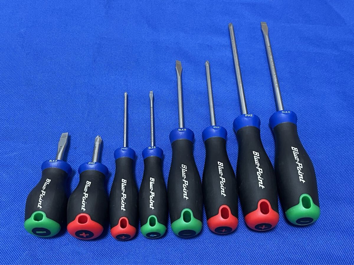 スナップオン snap-onブルーポイント ドライバー セット マイナス プラス マグネット拍卖