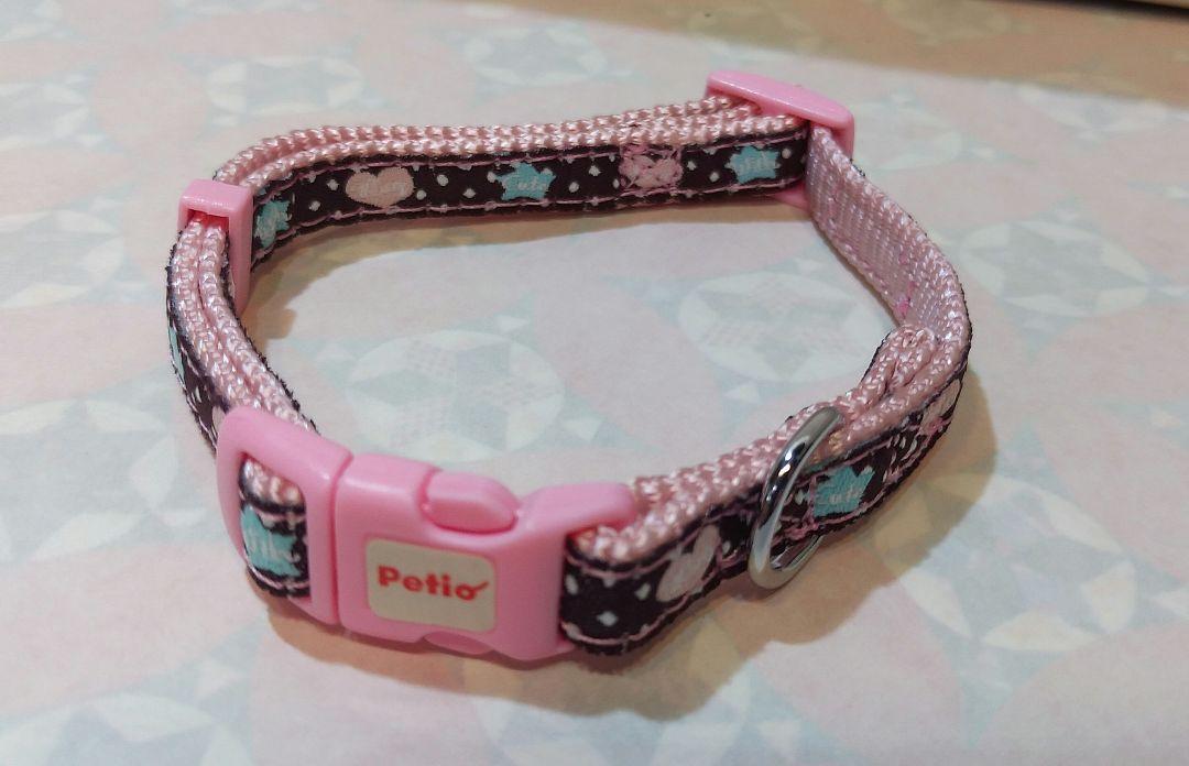 Petio ペティオ 超小型犬用 首輪 ラブキュートカラー 10 SS ブラウン拍卖