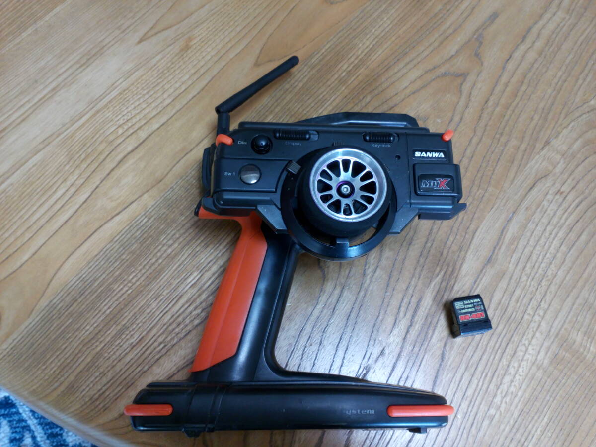 サンワ製M11X2.4Gプロポ+RX-481受信機セット拍卖