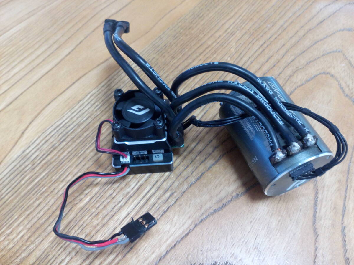 Gフォース製TS120ブラシレスアンプ+Gフォース製8.5Tブラシレスモーターセット拍卖