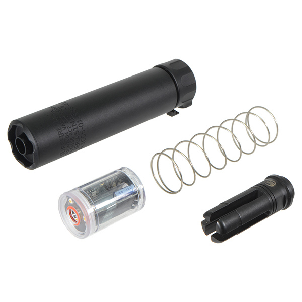 5KU SF SOCOM556-RC2 タイプ SPIRITFIRE トレーサー内蔵 サプレッサー & ハイダー (14mm逆ネジ) ブラック拍卖