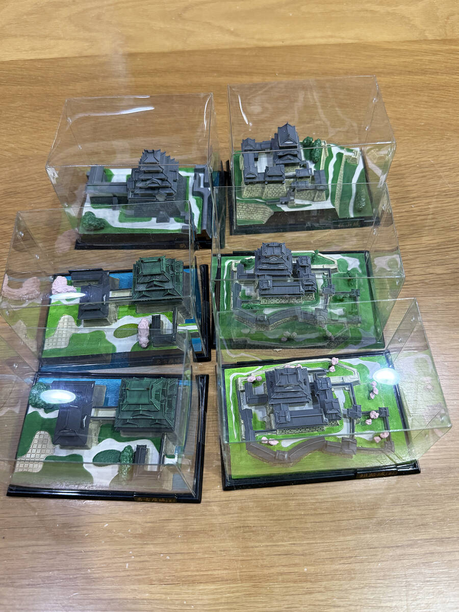 童友社 城郭コレクション 日本の名城 第1章 ノーマル全6種セット拍卖