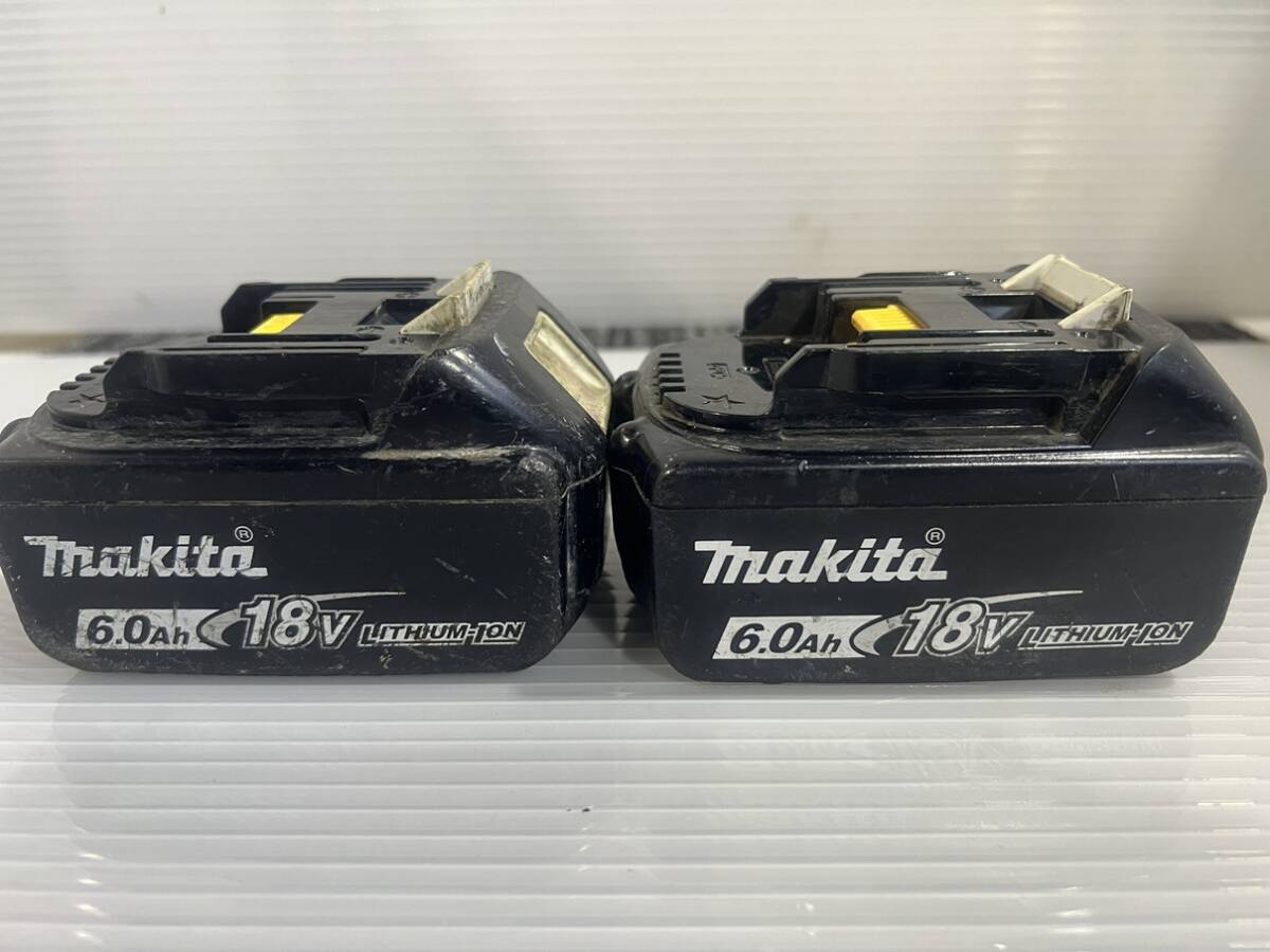 ◆Makita マキタ 純正バッテリー 2個 BL1860B 18V 6.0A リチウムイオン電池 ジャンク◆拍卖