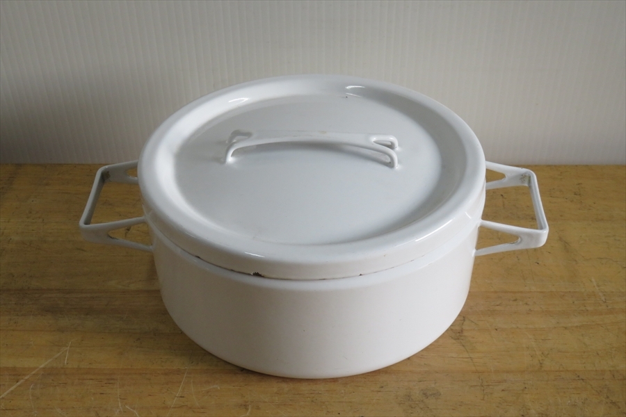 ●Finel フィネル ヴィンテージ ホーロー鍋 両手鍋 琺瑯 北欧 ARABIA●拍卖