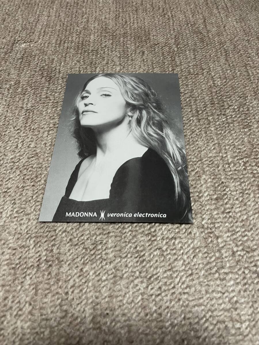 非売品 MADONNAマドンナ ヴェロニカ・エレクトロニカ ポストカード拍卖