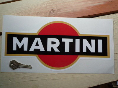 海外 送料無料 Martini Logo マルティステッカー シール 400mm 2枚セット拍卖