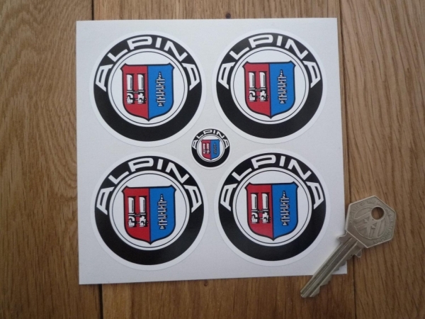 海外 限定品 送料込み アルピナ ALPINA BMW 60mm ステッカー 海外限定拍卖