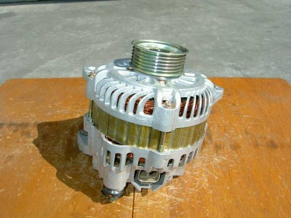 フェアレディZ/Z33/スカイライン/V35、ステージア/M35用オルタネーター(ダイナモ)リビルト品 A3TG0191、23100-CD010拍卖