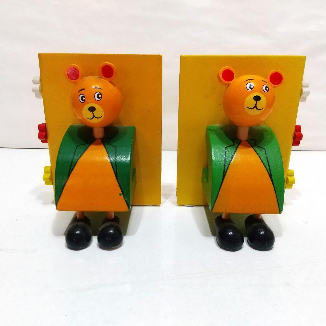 【即決】フィンランド製 ヴィンテージ 木製 ブックエンド ブックスタンド 本立て 雑貨拍卖