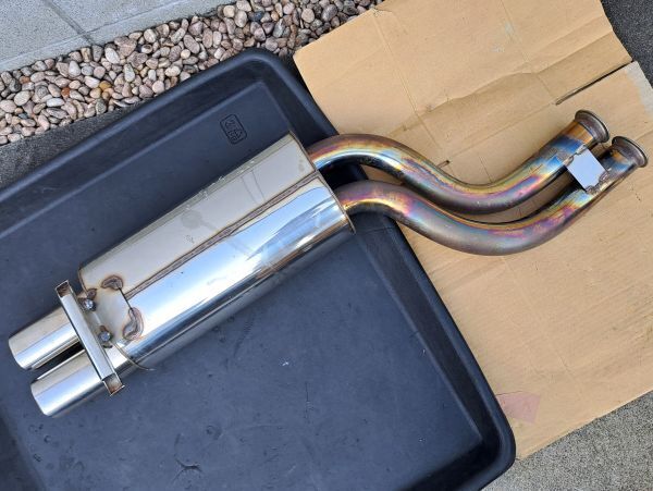 ★売り切り!! 超美品 希少!!★ メルセデス ベンツ 社外 マフラー『 MB SL500 R129 用 社外 リア マフラー / USED♪ 』拍卖