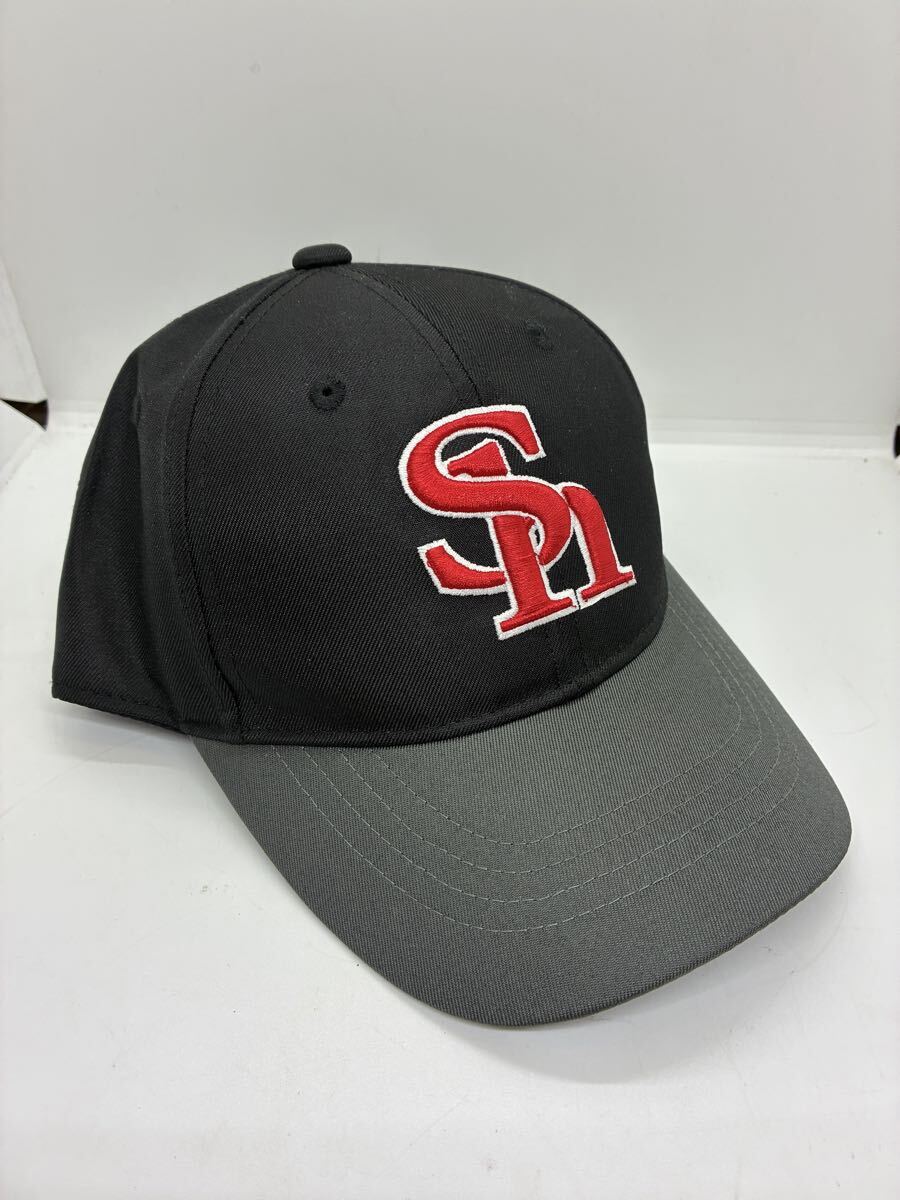 ソフトバンク ホークス キャップ 黒 フリー拍卖