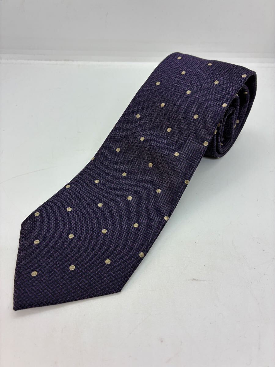 ユナイテッドアローズ ネクタイ シルク ビジネス ドット柄拍卖