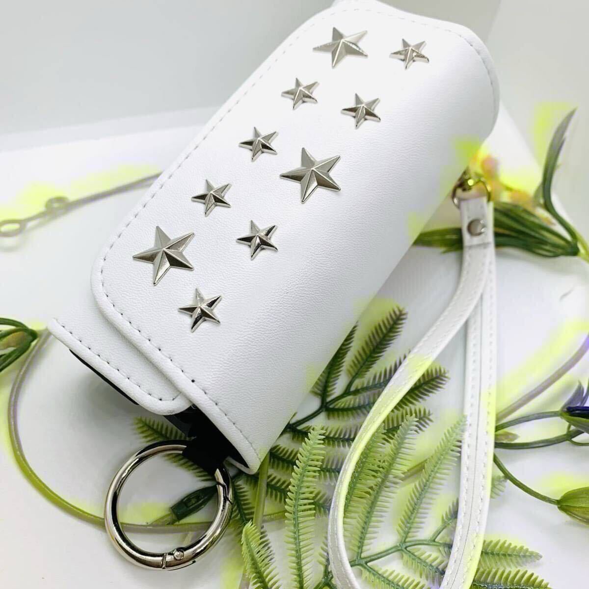 アイコス ILUMA iイルマ 用ケース iqos ilumaケース iQOSケースアイコス フォリオ型z2 2way タイプ白星d拍卖