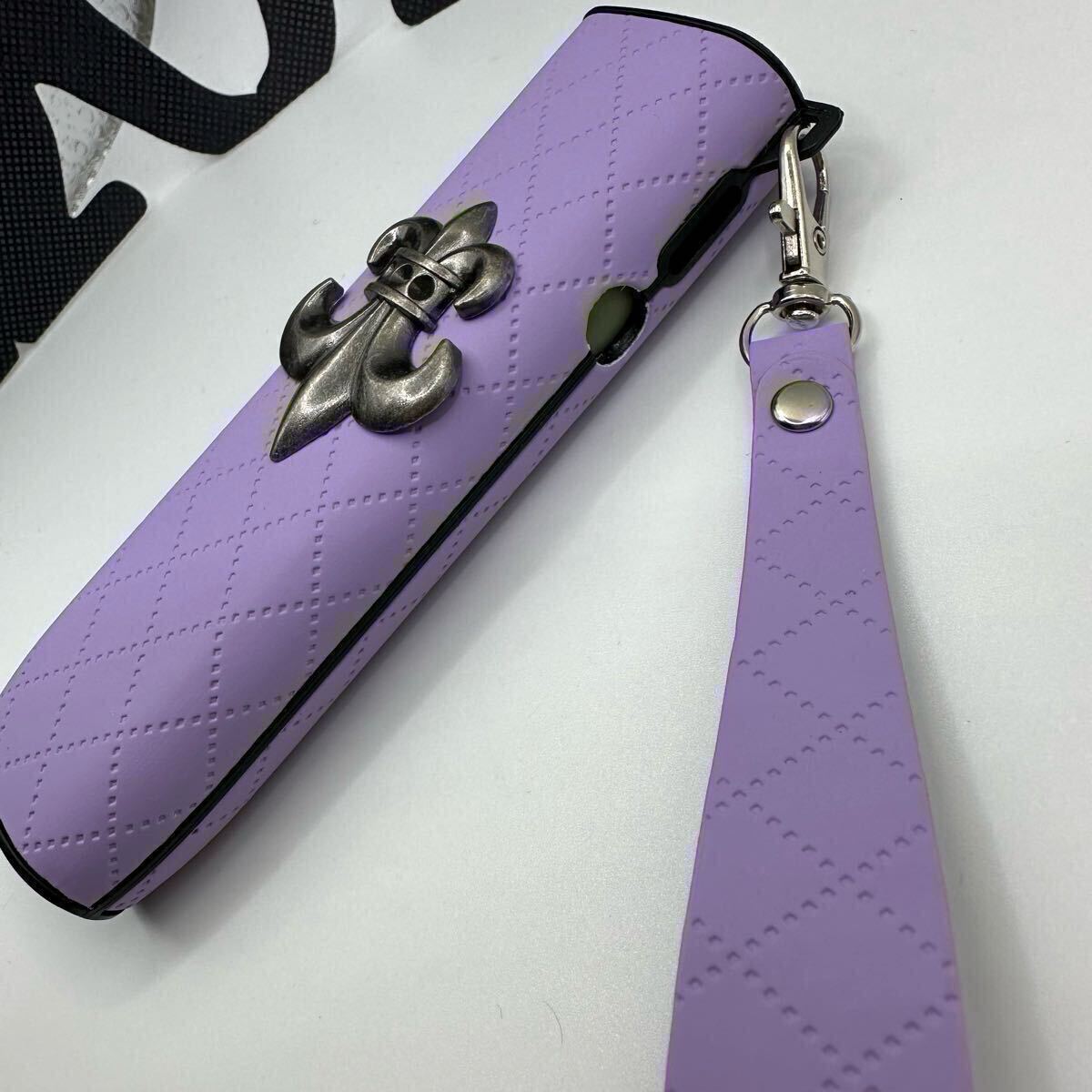 アイコス イルマ ワン iqos iluma iONE ケース iQOS ILUMA ONEケース レザーケース 5 紫拍卖