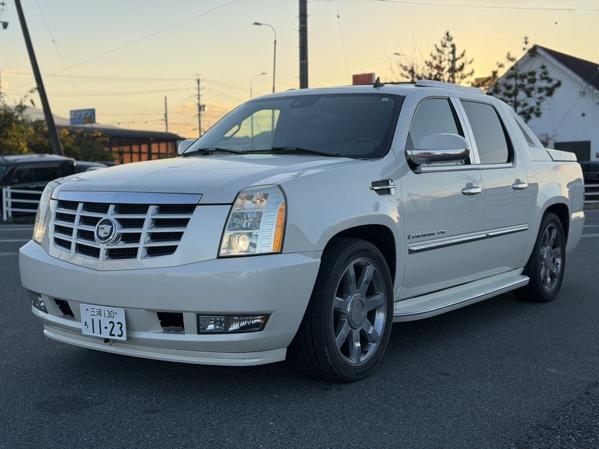 車検付き キャデラック エスカレード EXT 4WD ヒッチメンバー 社外マフラー ナビ バックカメラ ヒッチメンバー ローン 下取り 11121038拍卖