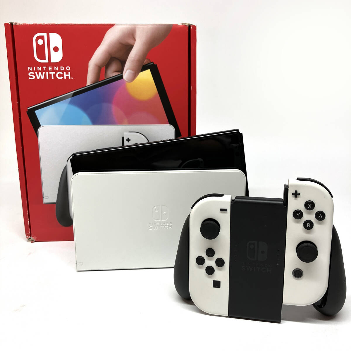 tu056 任天堂 Nintendo Switch ニンテンドー スイッチ 本体 有機ELモデル ホワイト HEG-S-KAAAA ※中古拍卖